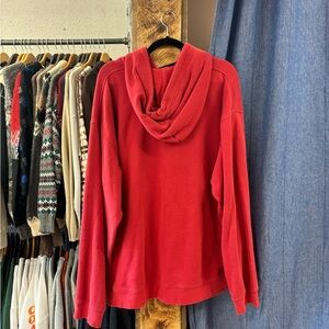 Vintage Nike red hoodie